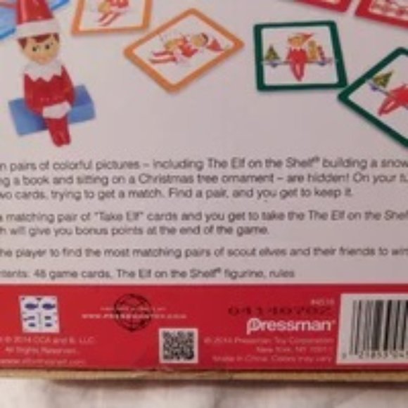 Elf on the Shelf Memory Game - Picture 3 of 4